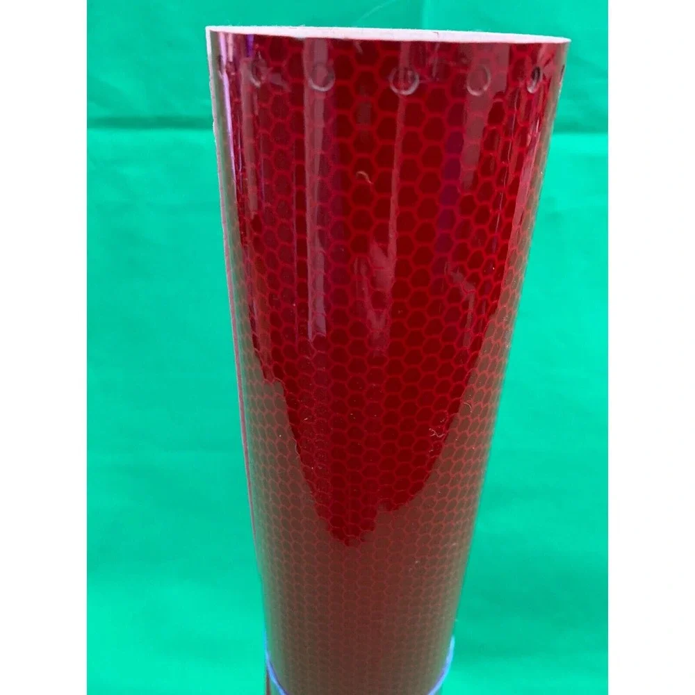 3M RED Diamond Grade Reflective Vinyl Adhesive Cutter‎ Sign 15